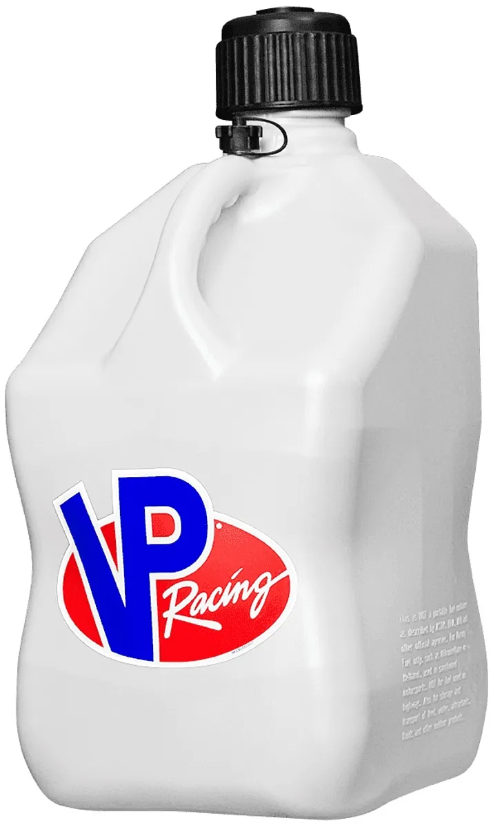 VP RACING Motorsports Jug 5.5 Gal White Square 3522-CA