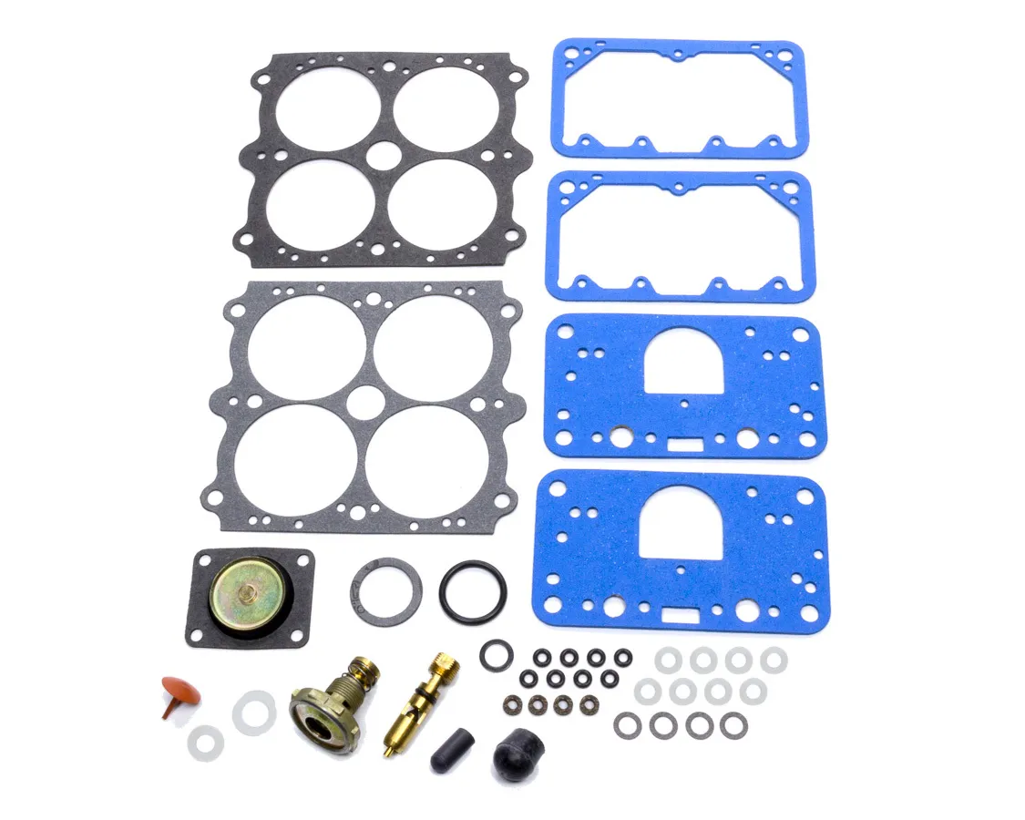 WILLYS CARB Rebuild Kit Gasoline 4bbl 750-850 CFM WCDKIT-4GW