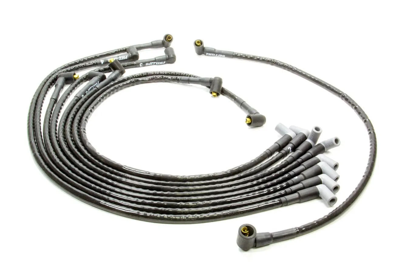 WOODY WIRES SBC Plug Wires Socket Type Around Back S816