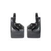 WEATHERTECH Black No Drill MudFlaps 110109