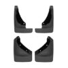 WEATHERTECH Black No Drill Mudflaps 110133-120133