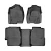 WEATHERTECH 99-07 GM P/U Front & Rear Floorliners Black 440031-440622