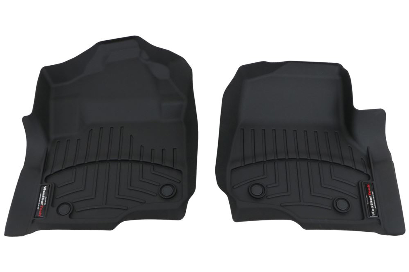 WEATHERTECH Front Floorliner HP Mats 17- Ford F250 Black 4410121IM