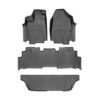 WEATHERTECH Black Front And Rear Floorliners 441218-1-2-3