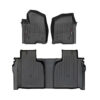 WEATHERTECH Black Front and rear Flo orliners 441436-1-2