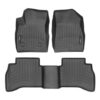 WEATHERTECH Black Front and Rear Floorliners 441617-1-5