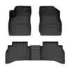 WEATHERTECH Black Front & Rear Floor Liner HP 441617-1-5IM