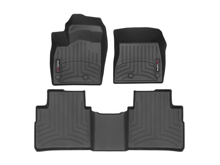WEATHERTECH Black Front and Rear Floorliners 441644-1-2