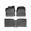 WEATHERTECH 11-  Chevy Equinox Front & Rear Floorliners Black 443461-442712