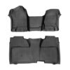 WEATHERTECH Black Front and Rear Flo orliners Chevrolet Silve 445431-445422