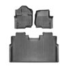 WEATHERTECH 15-   Ford F150 Front & Rear Floorliners Black 15631287