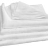 WEATHERTECH TechCare White Microfibe r Cleaning Cloths 4 Pack 8AWCC1