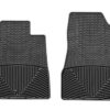 WEATHERTECH Black Front Rubber Mats W68