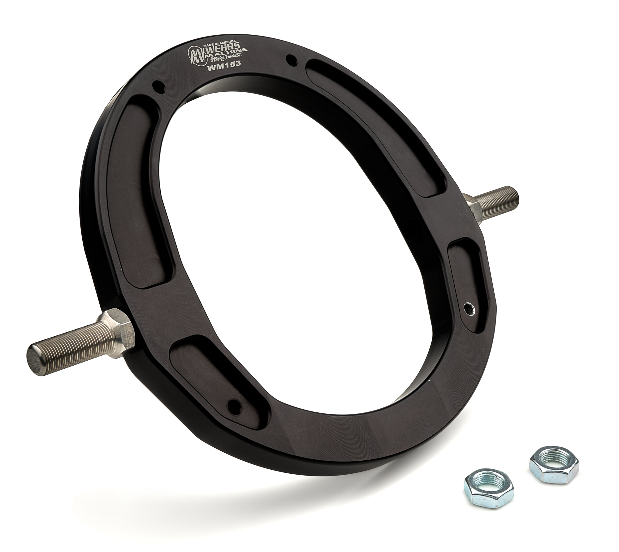 WEHRS MACHINE Panhard Bar Loop 1IN Offset Aluminum WM153