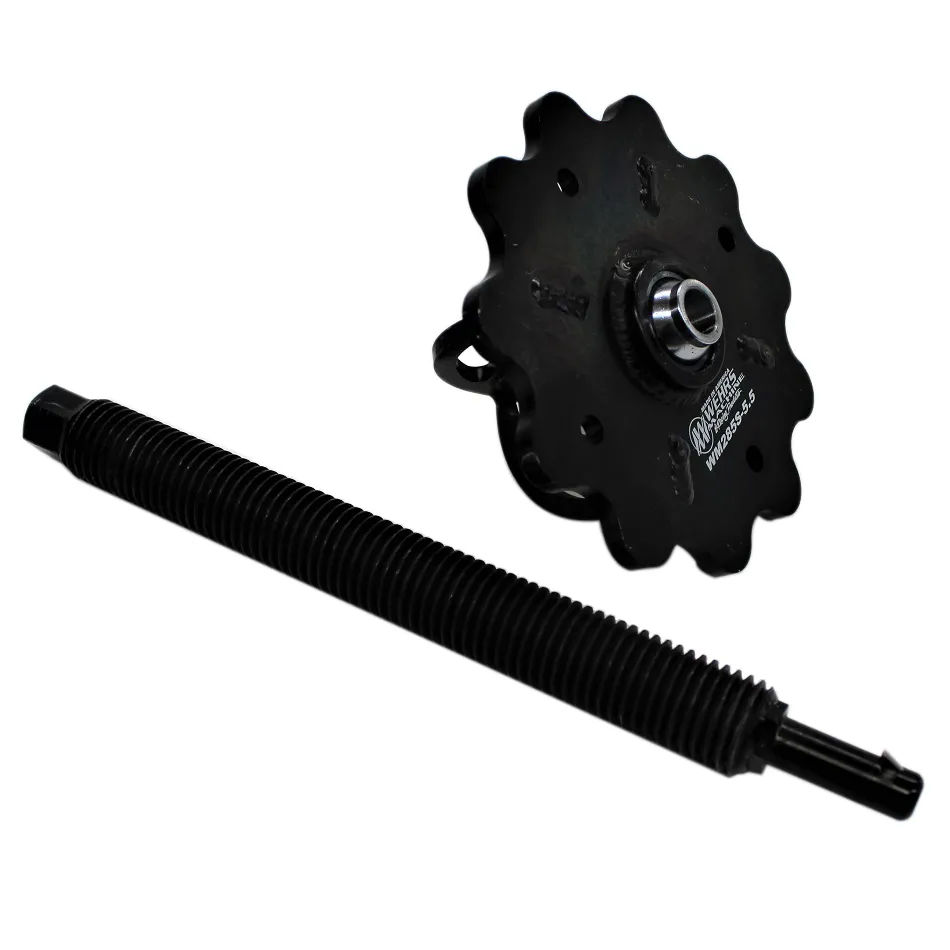 WEHRS MACHINE Swivel Spring Cup 5.5in Short w/ 9in Screw Jack WM2889S-5.5