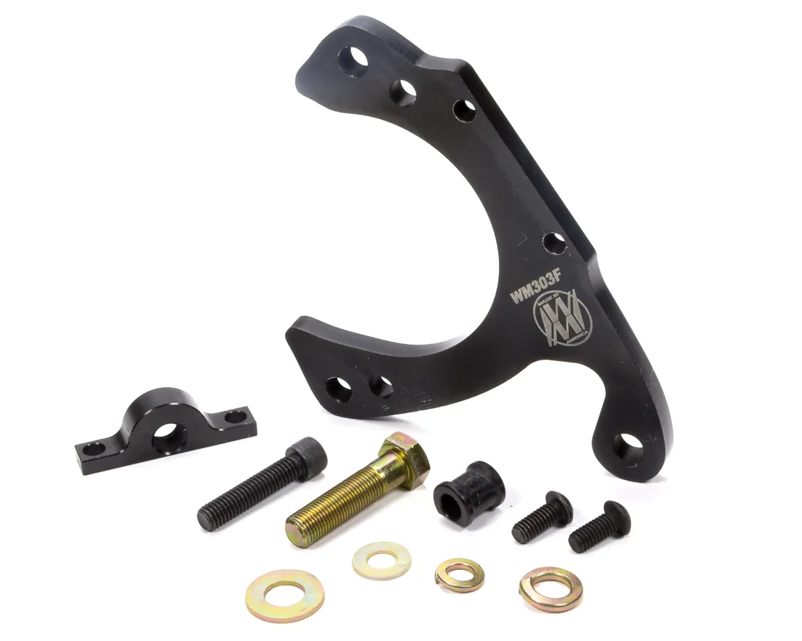 WEHRS MACHINE Caliper Bracket Metric Front Mustang II /Pinto WM303F
