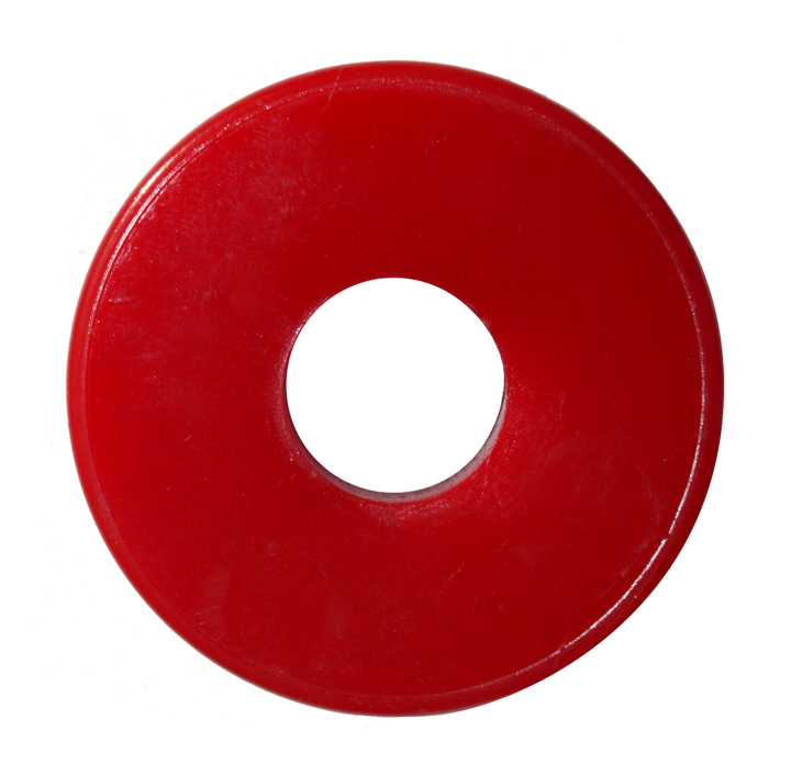 WEHRS MACHINE Puck .750in Thick Red 50 Durometer WM360-750-50