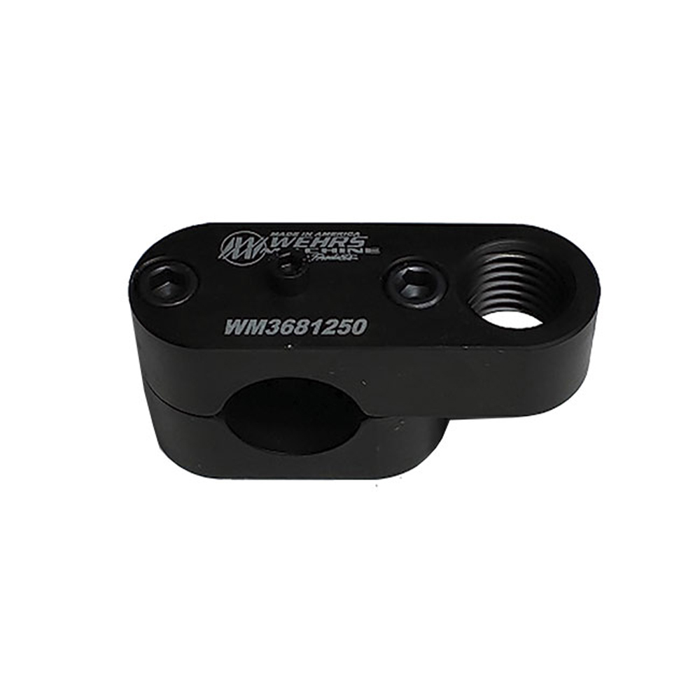 WEHRS MACHINE Clamp On Screw Jack Mnt 1.250in Tube WM3681250
