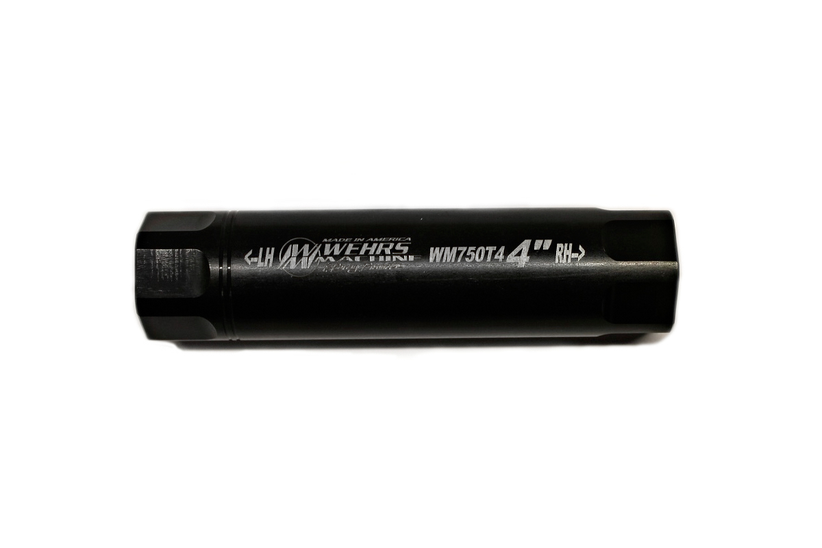 WEHRS MACHINE Suspension Tube 4in x 3/4-16 THD WM750T4
