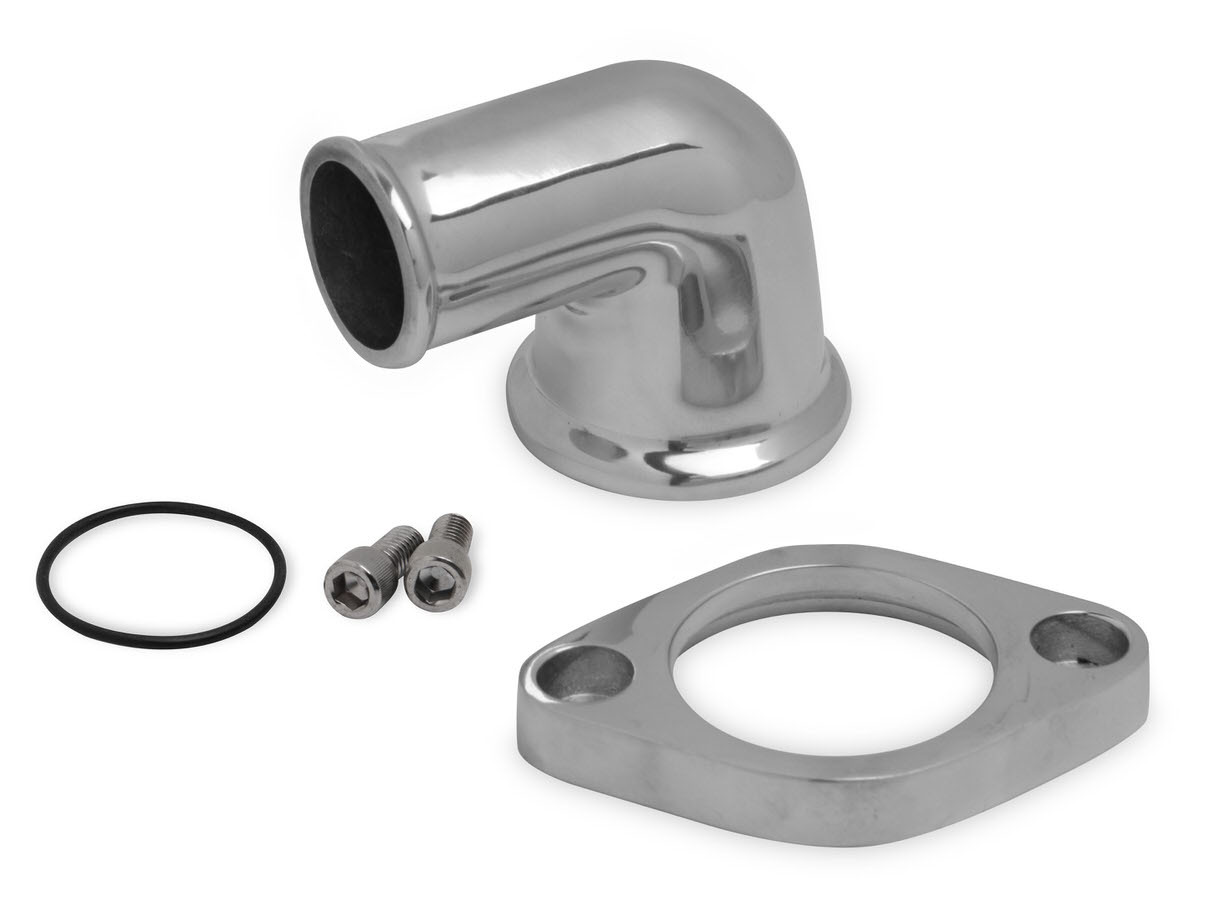 WEIAND Alm. Water Outlet 90- Degree Swivel Polished 6244