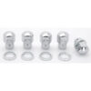 WELD RACING Lug Nuts 1/2 RH Closed End w/Washers (5pk) 601-1466