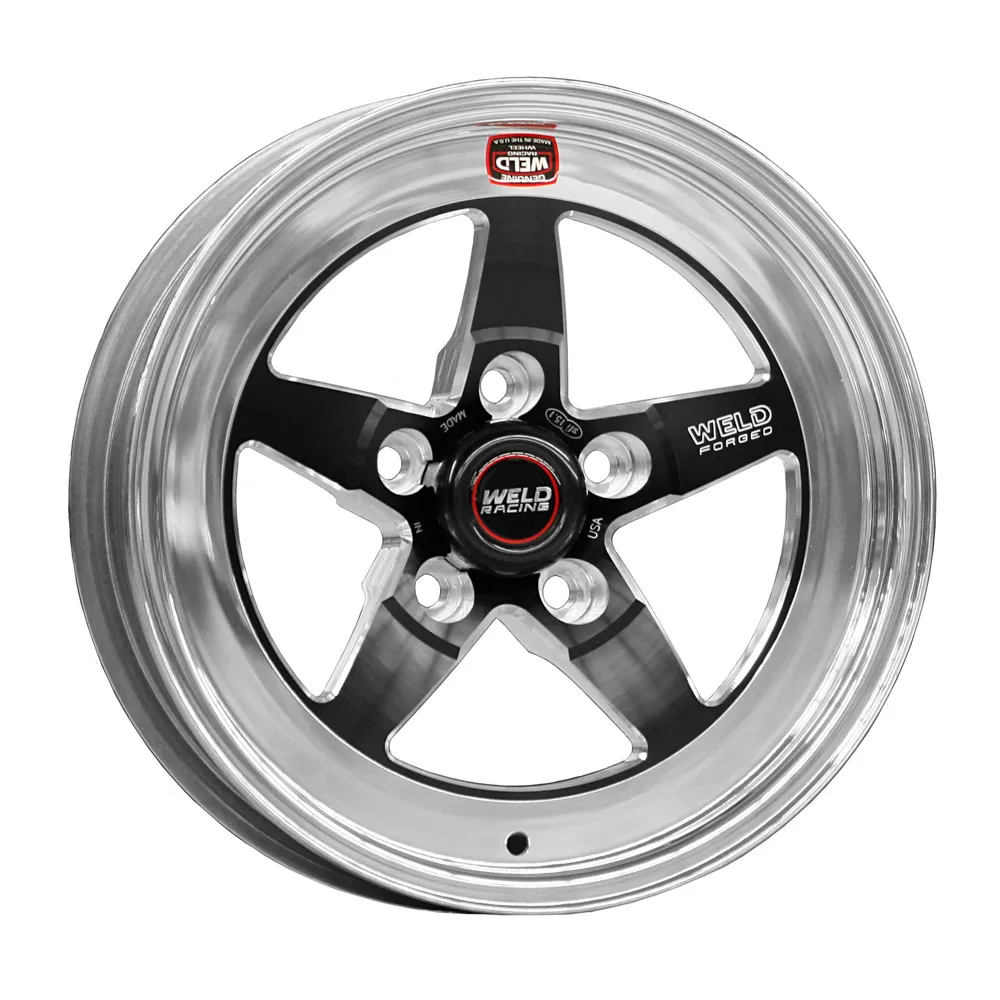 WELD RACING 15x8.330 RT-S Wheel 5x4.75 BC 3.5 BS Black 71MB-508B35A