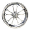 WELD RACING V-Series Frnt Drag Wheel 1-PC 17x2.25 Polished 84P-17000