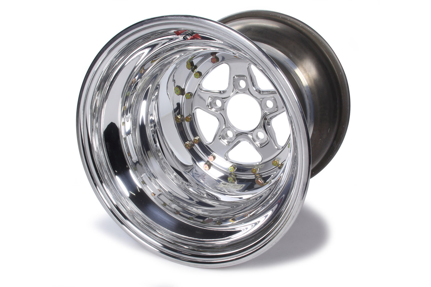 WELD RACING 15 X 14in Aluma Star 5 X 4.75in 6-3/8in BS 88-