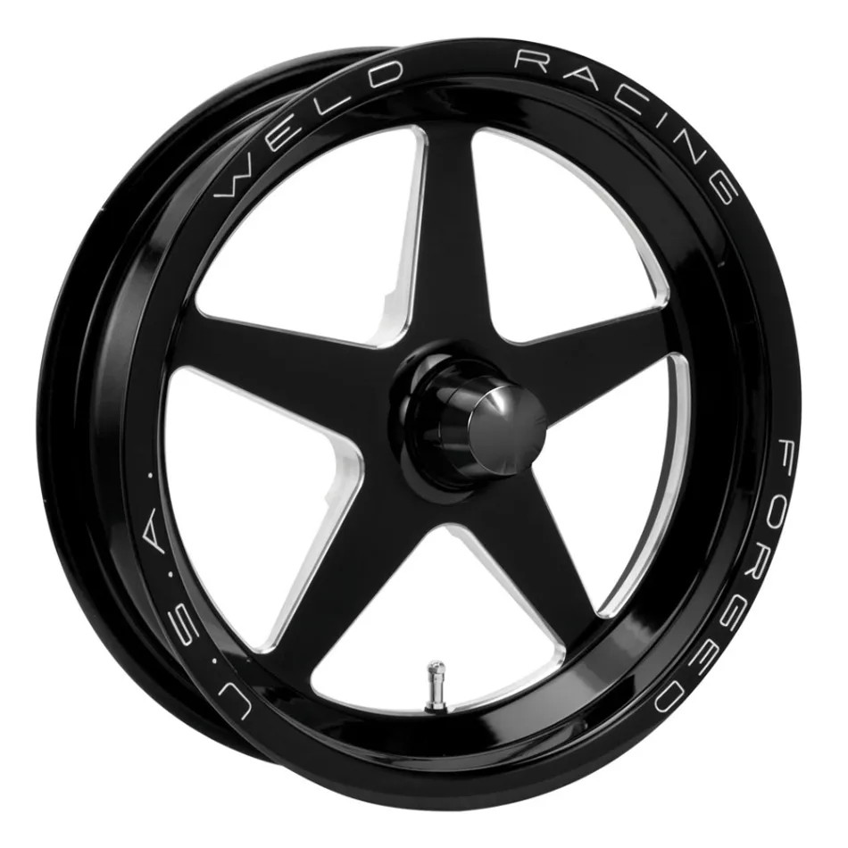 WELD RACING 15x3.5 Aluma Star 2.0 Strange Spndle Mnt Blk 88B-15001