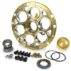 WELD RACING Hub L/W 13/15 Straight Shaft w/3 Lug Rotor Mt C8088-LT