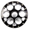 WELD RACING Sprint Magnum Spline Cnt 15in Black P613B-7078