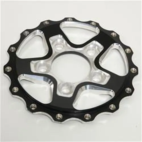 WELD RACING Aluma Star 2.0 5x 4.75 Rear Center Black P613B-88 B