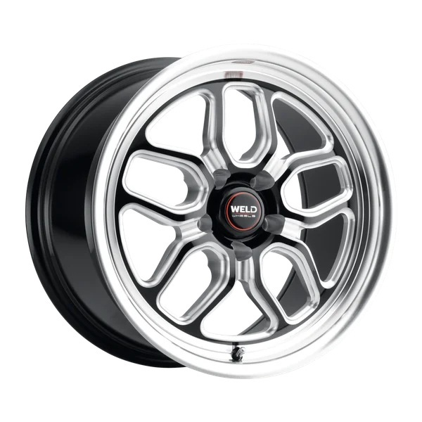 WELD RACING 17x10 Laguna Drag 5x120 ET42 BS7.25 Gloss BLK MI S15270022P42