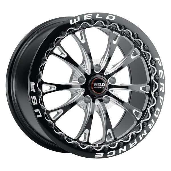 WELD RACING 17x10 Belmont Beadlock Wheel 5x114.3 BC 7.42 BS S90870067P49