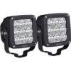 WESTIN Axis LED Auxiliary Light SquareFlood Pattern Pair 09-12219B-PR