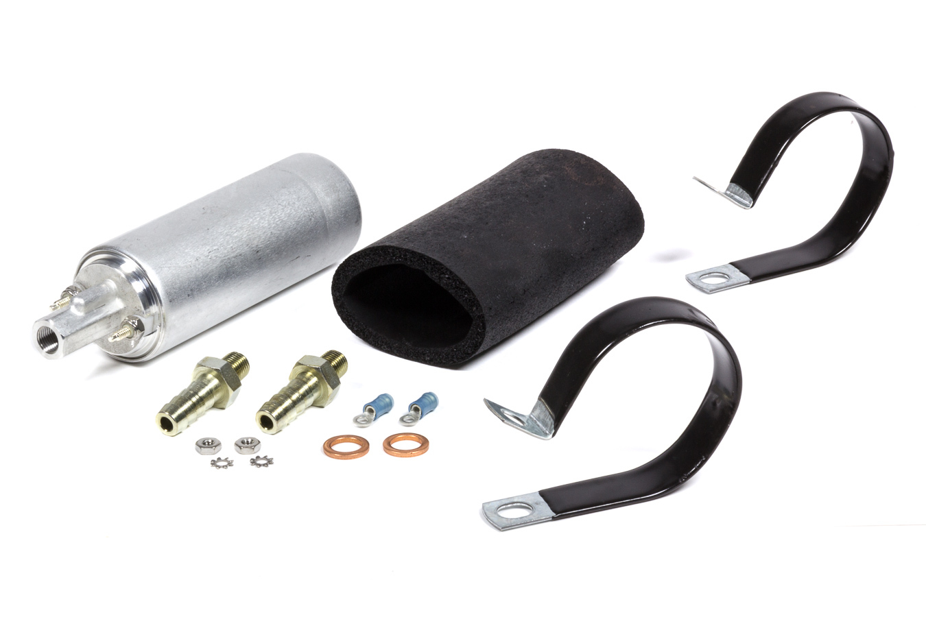 WALBRO / TI AUTOMOTIVE Fuel Pump Kit - 255lph Gas - Inline - Universal GCL611-4