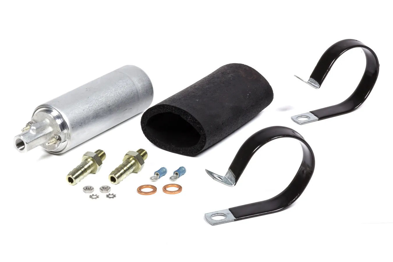 WALBRO / TI AUTOMOTIVE Fuel Pump Kit - 255lph Gas - Inline - Universal GCL611-4