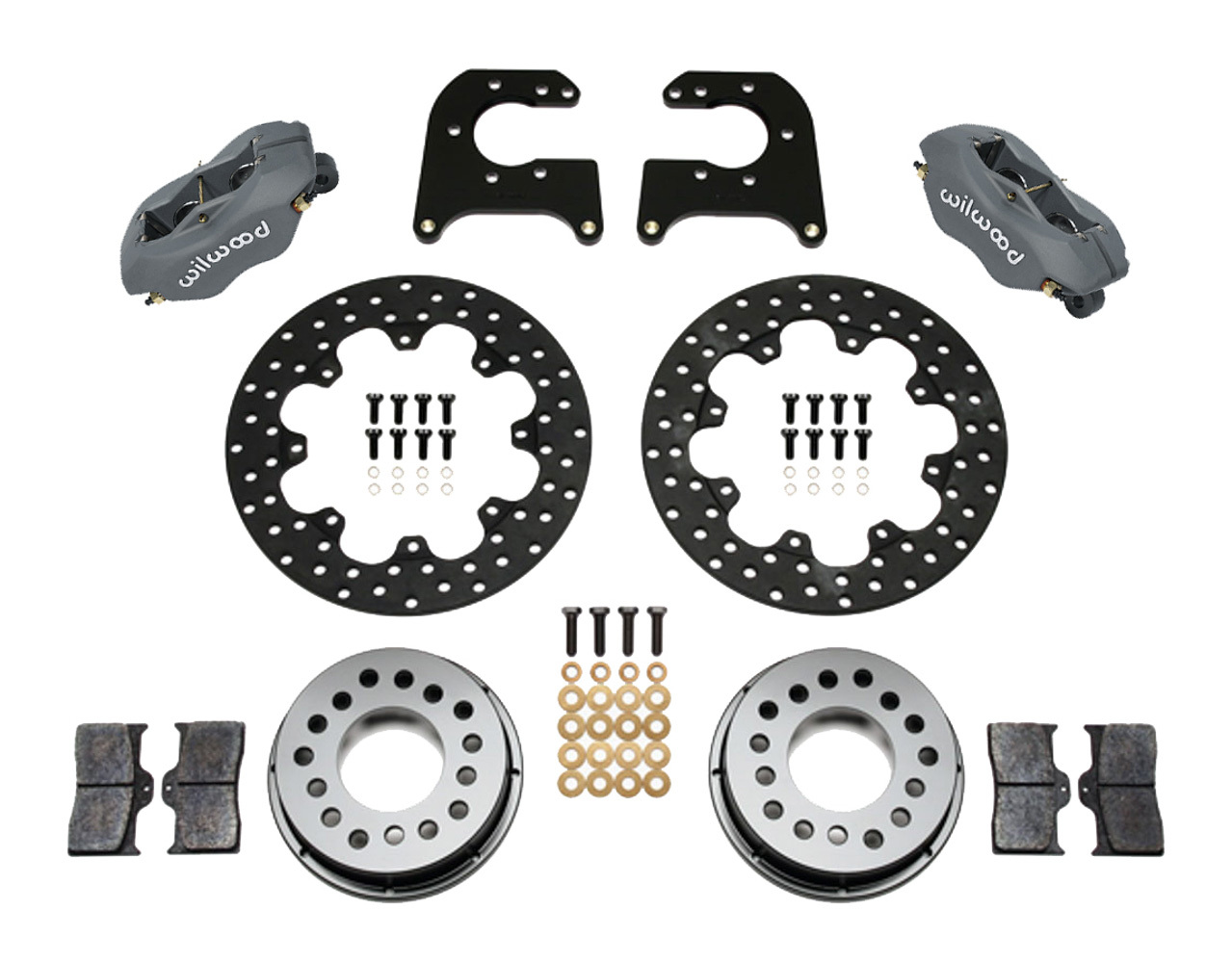 WILWOOD D/L Drag Rear Brake Kit Mopar/Dana 140-0260-BD