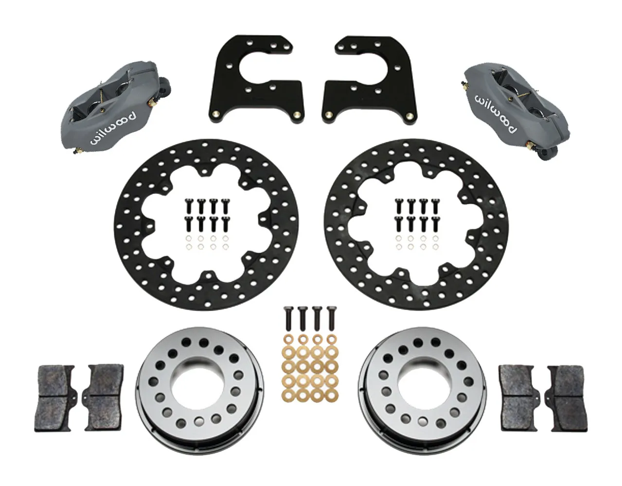 WILWOOD D/L Drag Rear Brake Kit Mopar/Dana 140-0260-BD