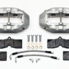 WILWOOD Rear Brake Kit 65-82 Corvette Clear Anodized 140-10790