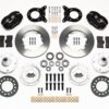 WILWOOD Front Disc Brake Kit 65-69 Mustang 140-11071