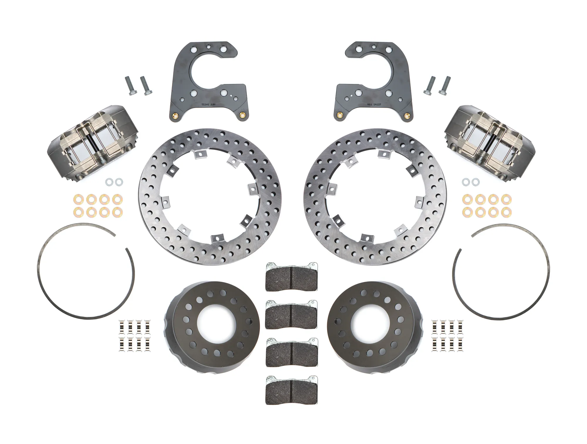 WILWOOD Drag Rear Brake Kit Big Ford 140-14134-D