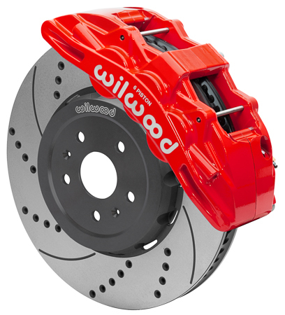 WILWOOD Brake Kit Front Corvette C8 SX6R Drilled 140-17004-DR