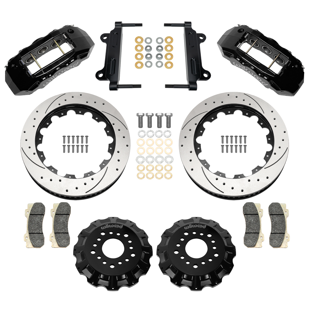 WILWOOD KIT FRONT TX6R C10 ALUM PRO SPINDLE 140-18123-D
