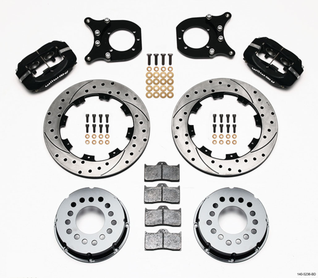WILWOOD P/S Rear Disc Kit Chevy 12 Bolt 140-5236-BD