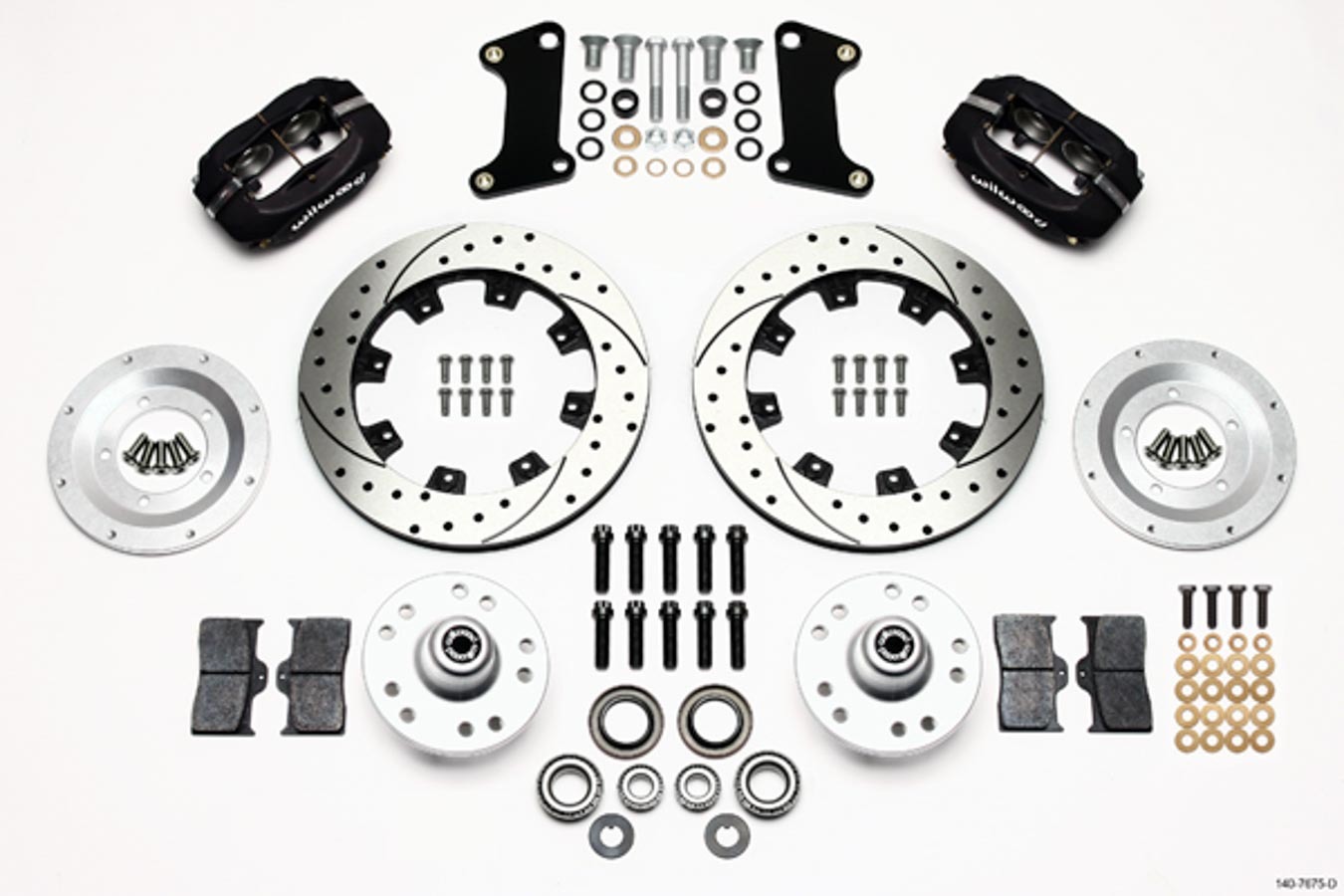 WILWOOD BB Front Kit 67-72 Camaro Nova 140-7675-D