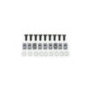 WILWOOD Bolt Kit Rotor Dynamic Mnt 1/4in-28 w/T-Nuts 230-10800