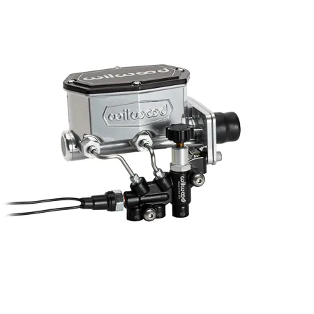 WILWOOD Tandem M/C Kit w/Prop Valve Mopar Black 261-16797-BK