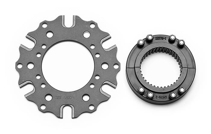WILWOOD Splined Hub Kit Midget Axle Clamp 38 Tooth 270-12634