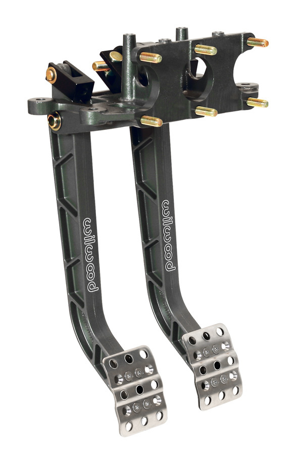 WILWOOD Dual Pedal Assy Reverse Mnt Adj Pedals 340-11299